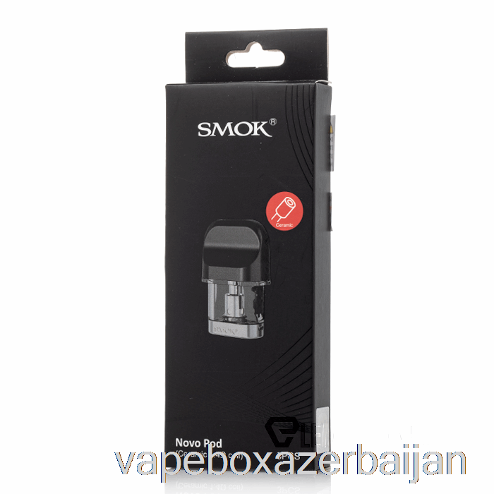 Vape Baku SMOK NOVO Replacement Pod Cartridges 1.4ohm NOVO Ceramic Pods